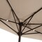 Nature Spring Nature Spring 9Ft Half Patio Umbrella, Beige 301700FHU - alternate 2